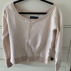 American Eagle loose / off shoulder sweatshirt size small.